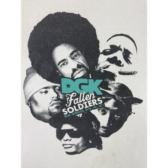 DGK x Kayo Corp Hip Hop Rap Tee Fallen Soldiers Mac Dre Big Pun 2Pac Eazy E BIG - Picture 4 of 16